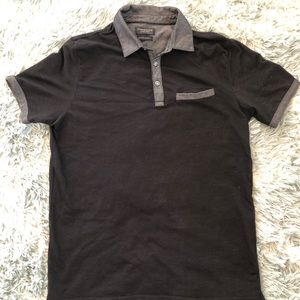 Denim And Flower Mens Polo XL
